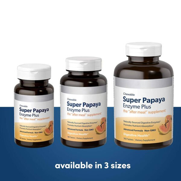 papaya enzyme with chlorophyll tablets
