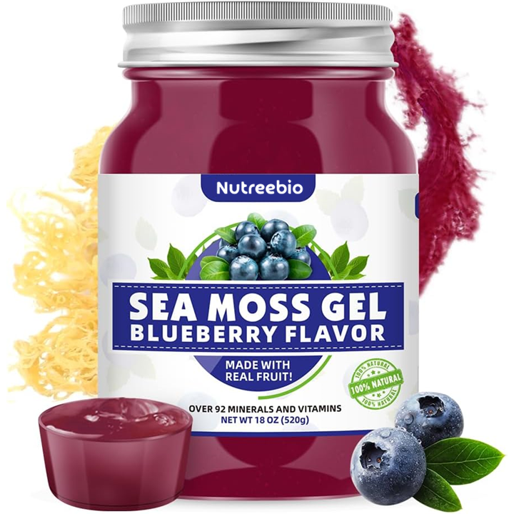 blueberry sea moss gel