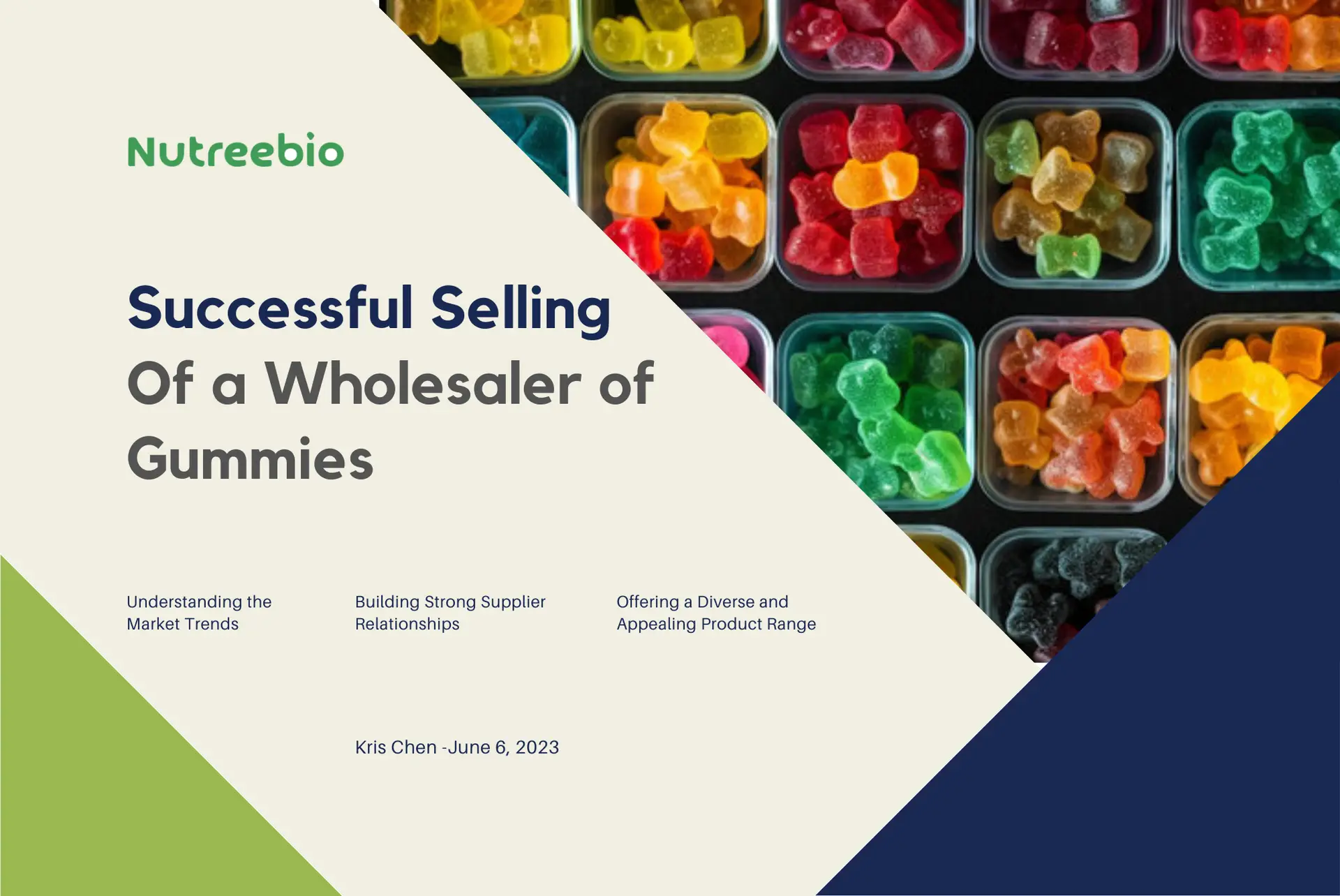 As a Wholesaler of Gummies: Mastering the Art of Successful Selling