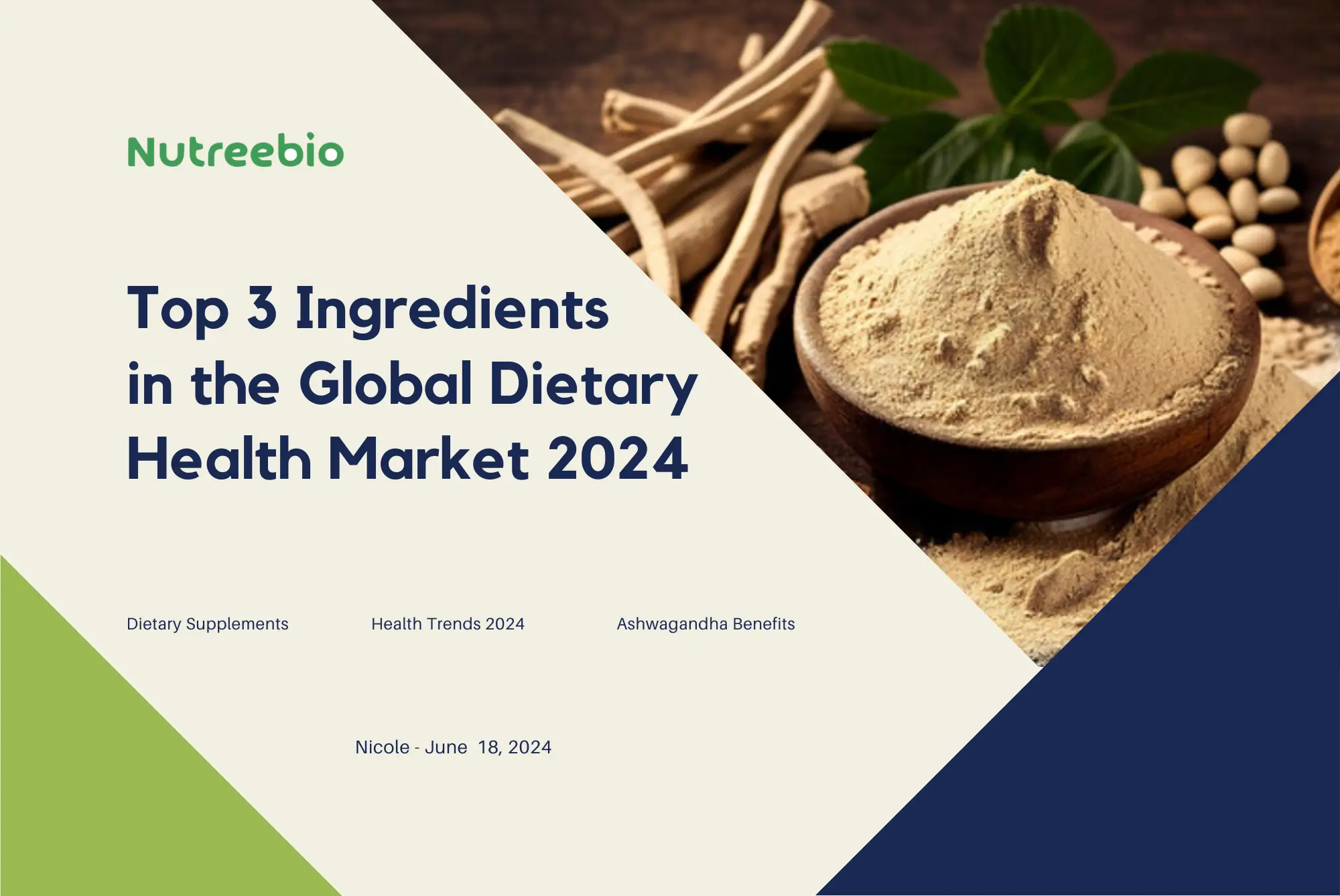 Three popular ingredients in the global dietary health market in 2024