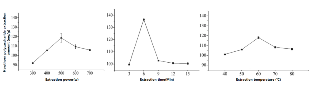 production of hawthorn polysaccharides