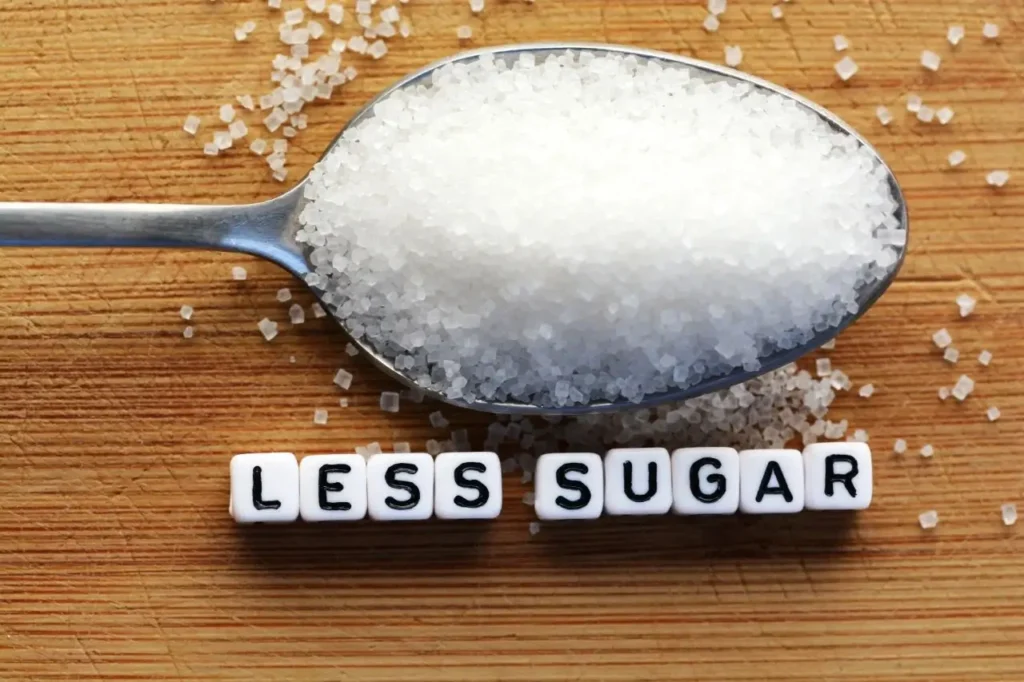 less sugar