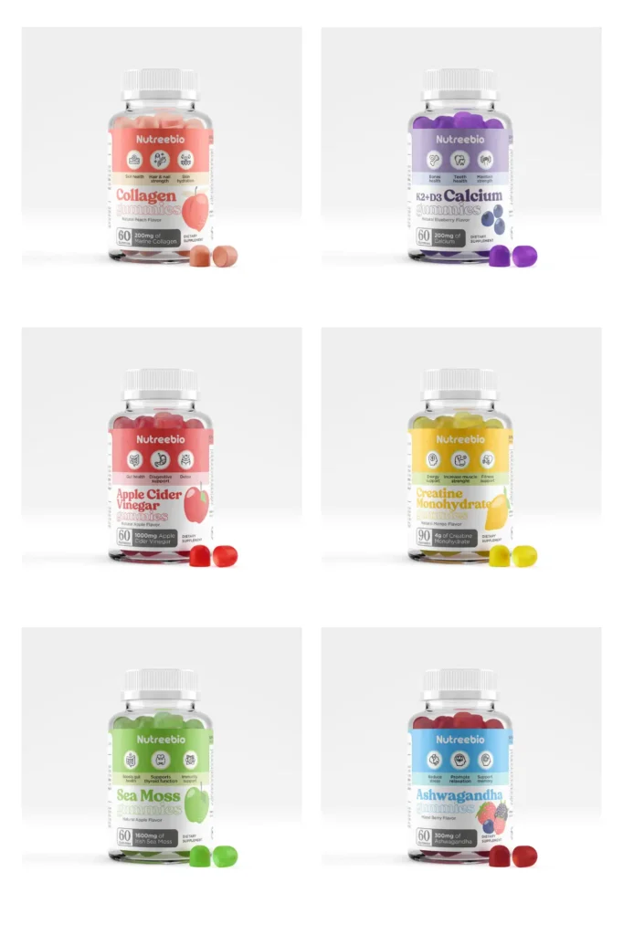 nutreebio bottled gummies