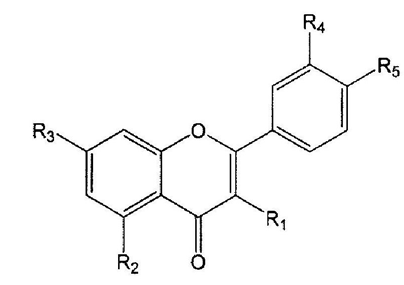 r1 r2 r3 r4 and r5 are each independently hydrogen hydroxyl or methoxy and at least one of r1 to r5 is methoxy