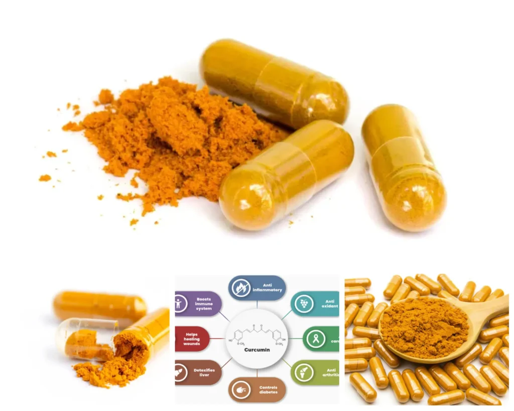 main functions of curcumin