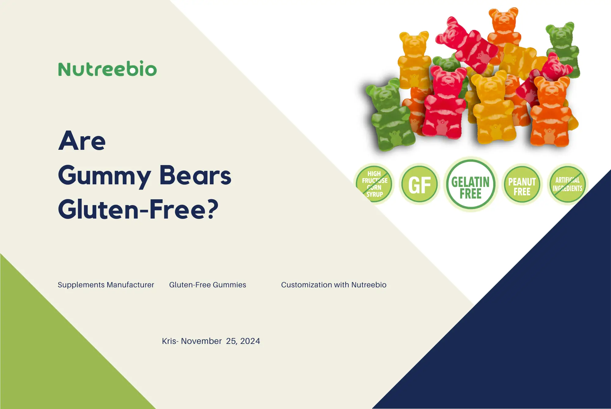 are gummy bears gluten free