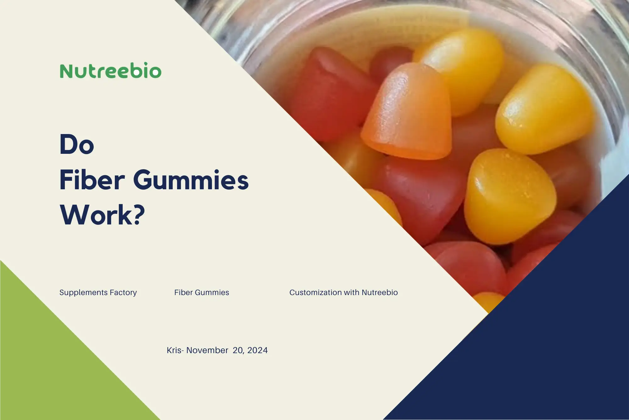 do fiber gummies work