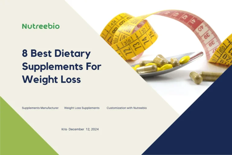 8 best dietary supplements for weight loss