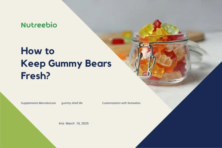 how to keep gummy bears fresh