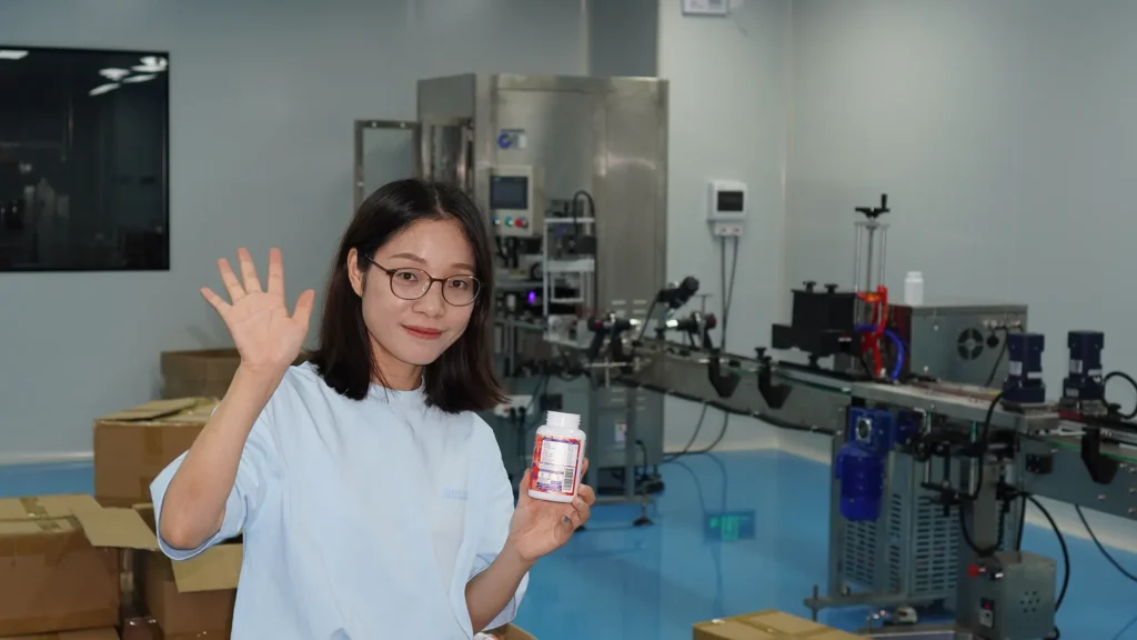Nicole in factory