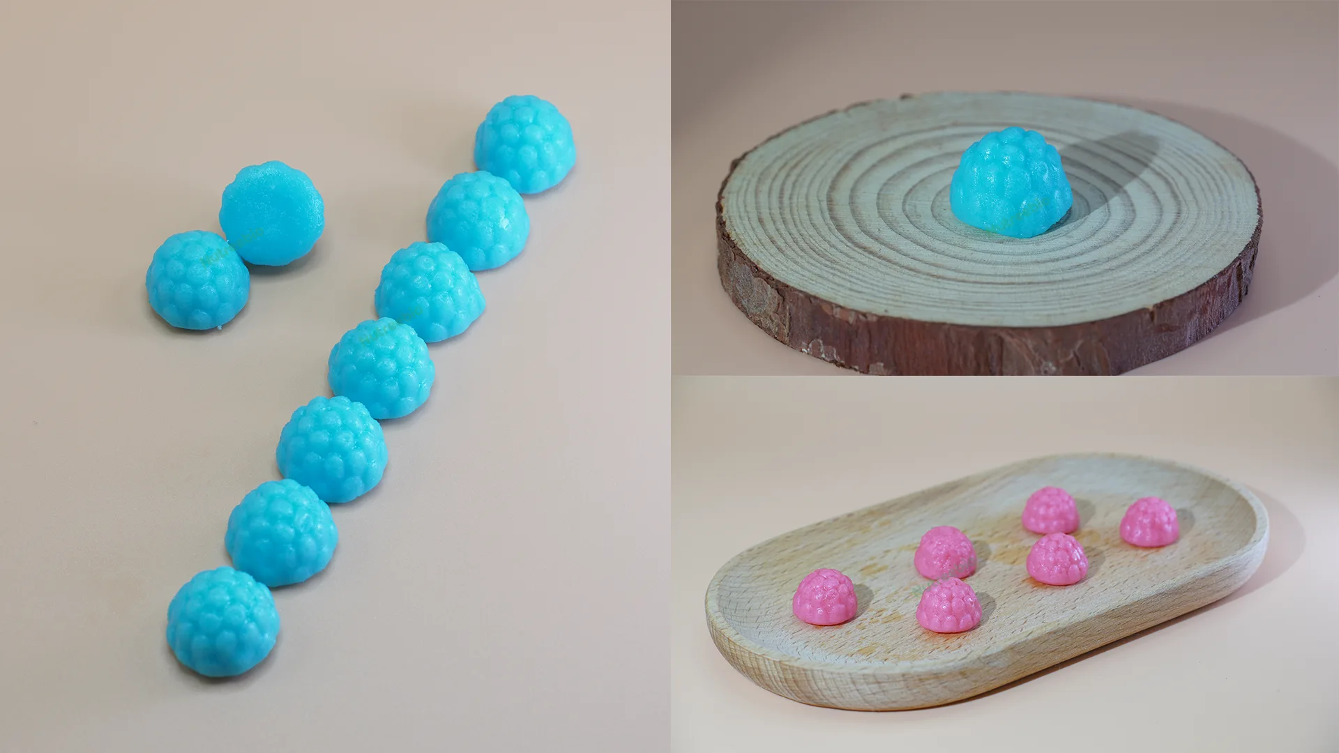 gummy berry (raspberry shapes)