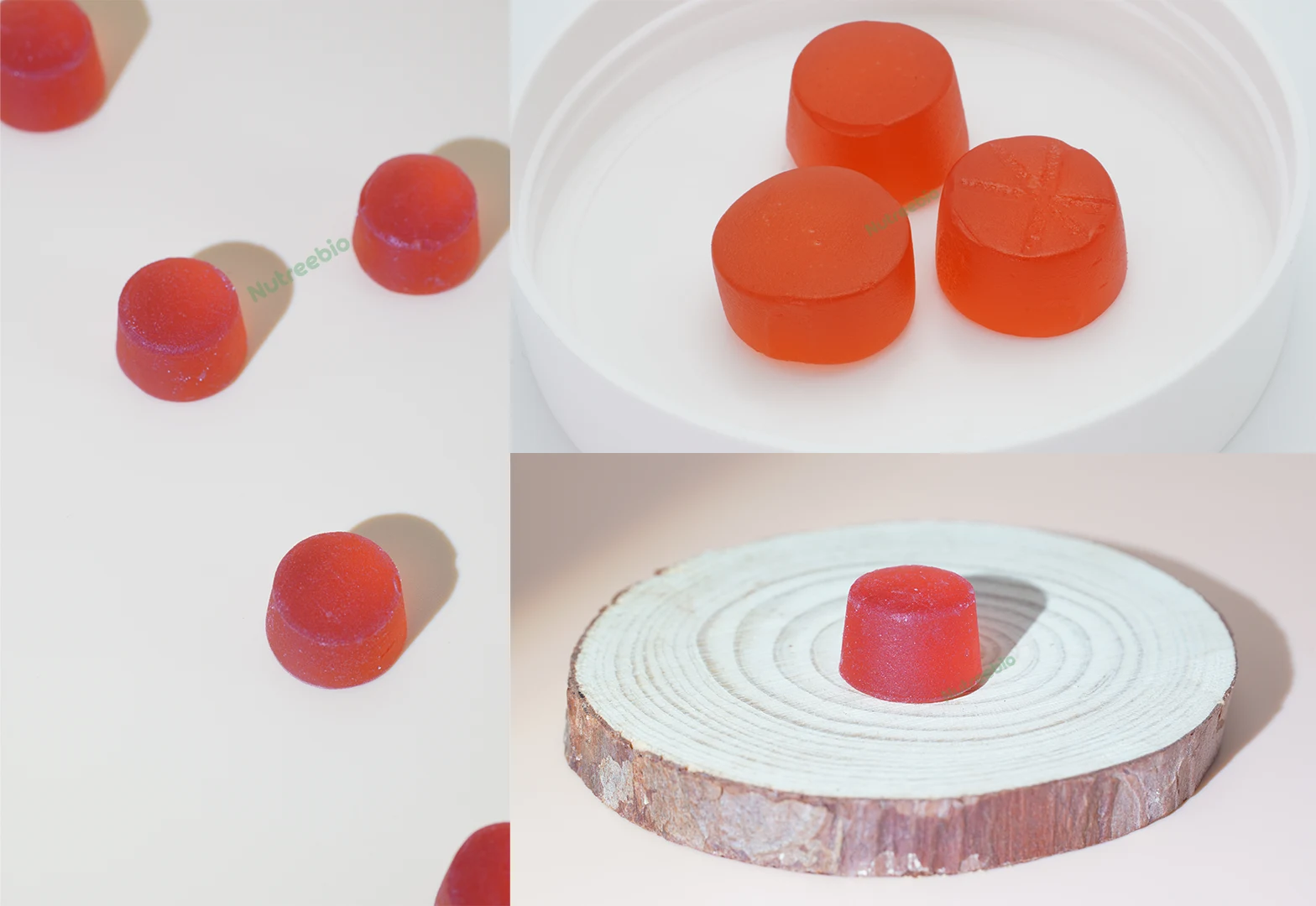 gummy buttons shapes