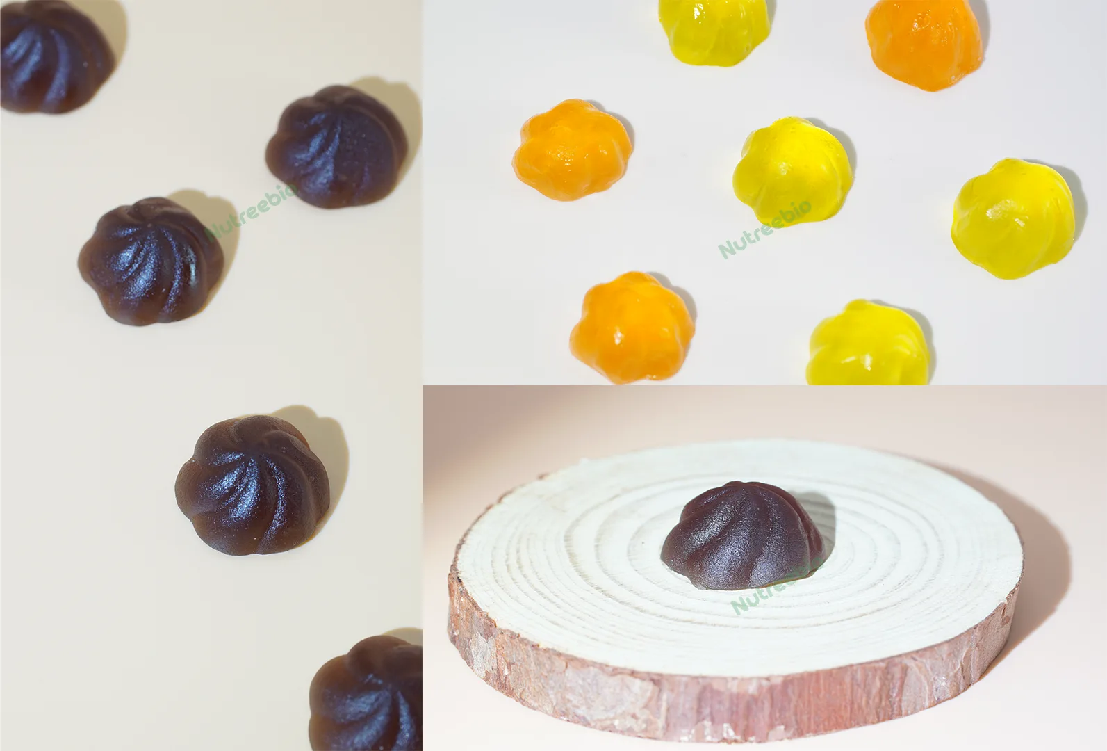 gummy flowers shapes