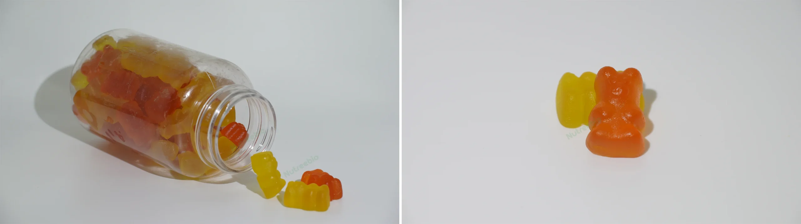 kids height growth gummies lemon and orange flavor