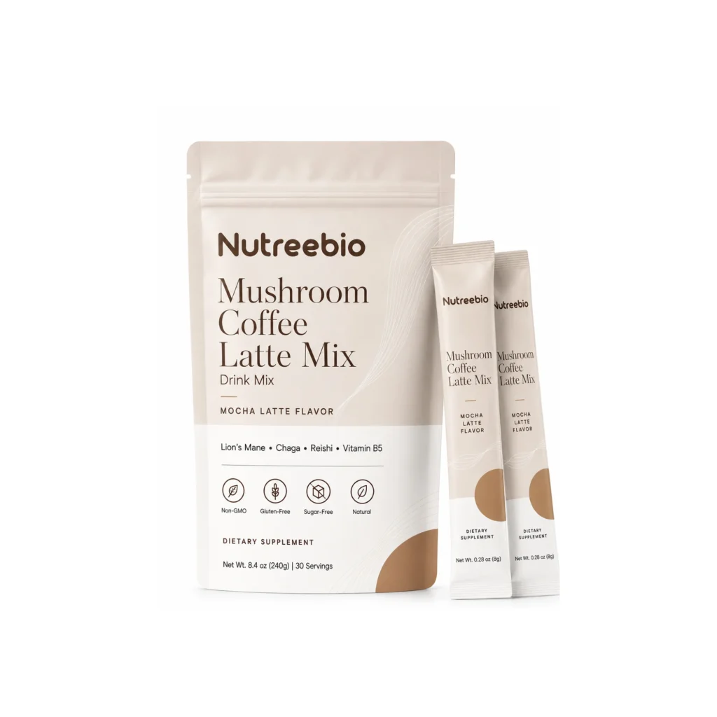 mushroom coffee latte mix