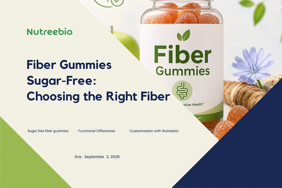 Fiber Gummies Sugar Free: Which Fiber Is Best for a High-Fiber Gummy